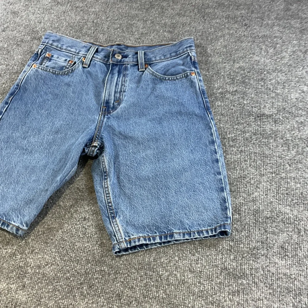 Levi's 405 Standard Fit Denim Shorts Mens 30 Blue Medium Wash Jean Shorts